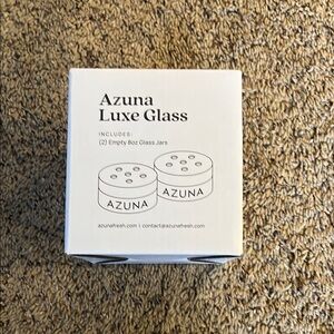 Luxe Glass Jars - White
